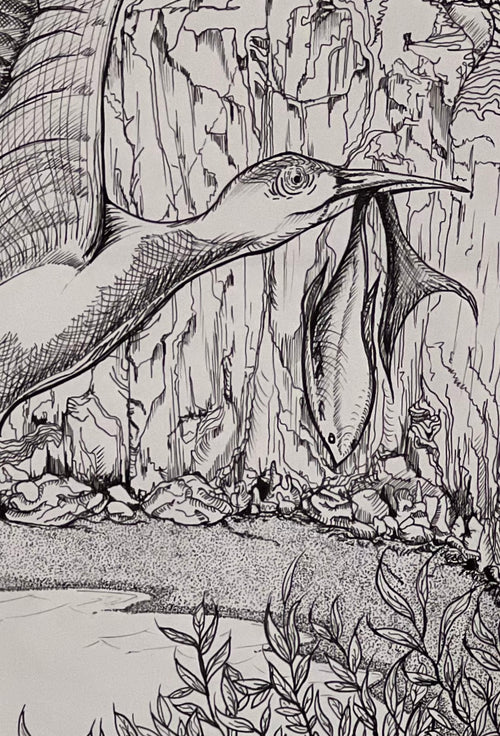 Flying With Its Prey